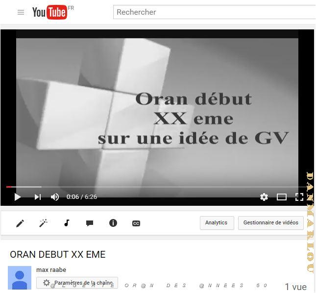 Z-VIDEO D ORAN DEBUT XX EME.JPG